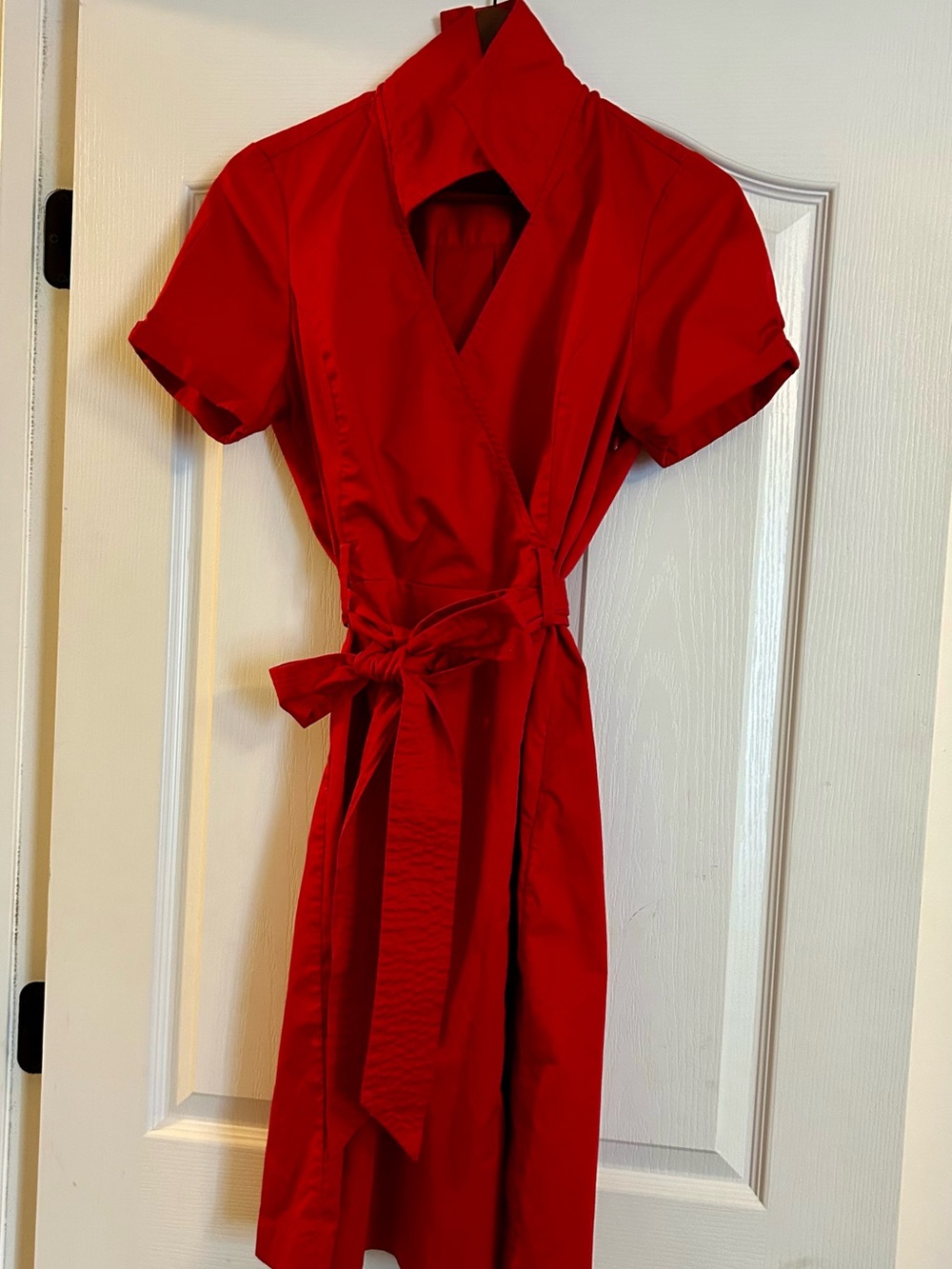 The Limited Bright Red Wrap Dress